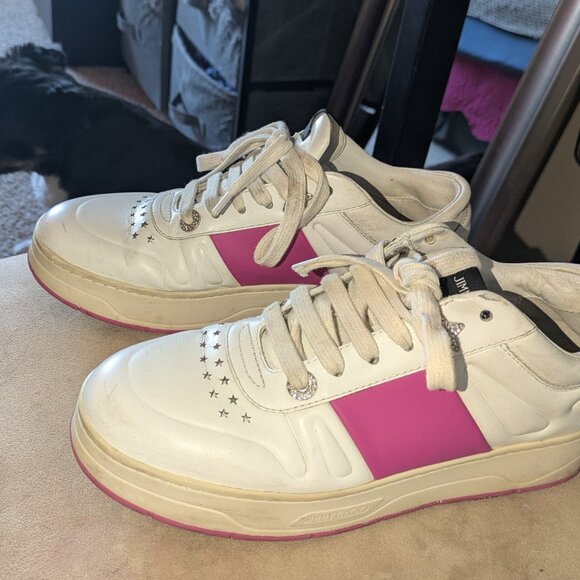 Hawaiian Jimmy Choo pink and white - Picture 8 of 9